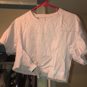 Gymshark short sleeve crop top